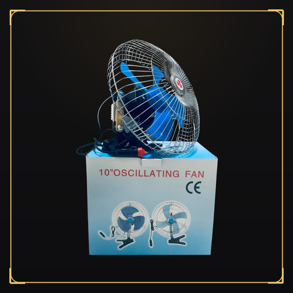 OSCILIRAJUĆI VENTILATOR ZA AUTO I KAMION – 12V / 24V - 10 inča