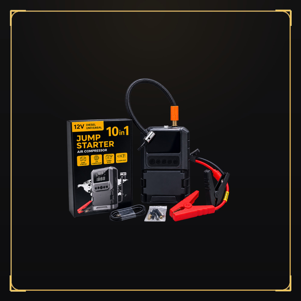 JUMP STARTER + KOMPRESOR 10u1